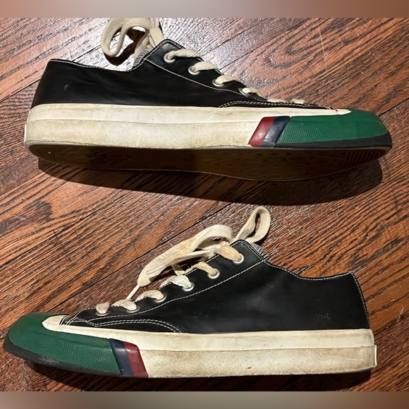 Men’s Black Leather Pro Keds - Picture 6 of 7